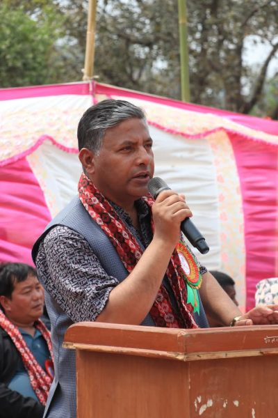 युवा फुटबल प्रतिभालाई बढावा दिने हाम्रो प्रतिबद्धता : गाउँपालिका अध्यक्ष बराल