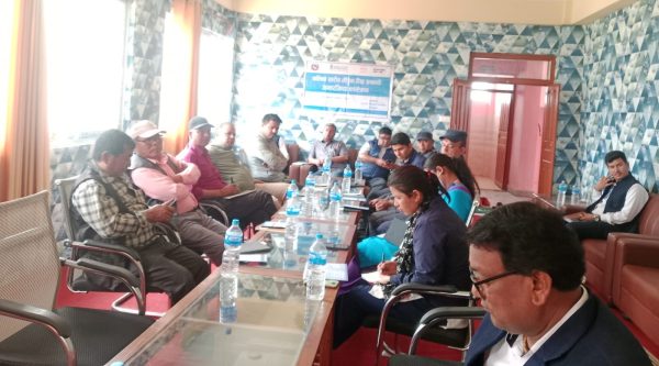 गोलन्जोरमा पालिका स्तरीय लैंगिक हिंसा सम्बन्धी अन्तरक्रिया सम्पन्न