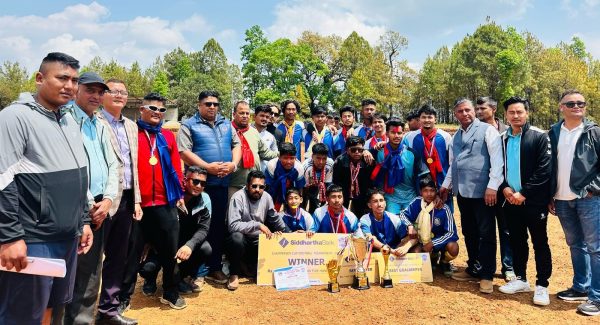 खुर्कोटले ट्राइब्रेकरमा विजयी भएर अध्यक्ष कप फुटबल प्रतियोगिताको उपाधि जित्यो