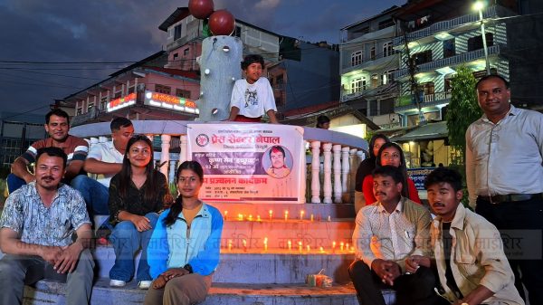कृष्ण सेन ‘इच्छुक’को सम्झनामा दीप प्रज्वलन