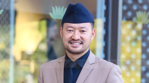 युवा संघको अध्यक्ष क्षितिज थेबे निर्वाचित