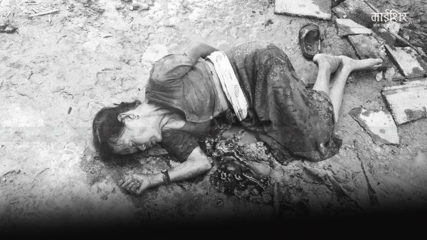आफ्नै आमामाथि खन्ती प्रहार, छोराले हत्या गरे